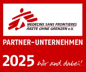 Partner-Unternehmen-Logo 2025 Ärzte ohne Grenzen